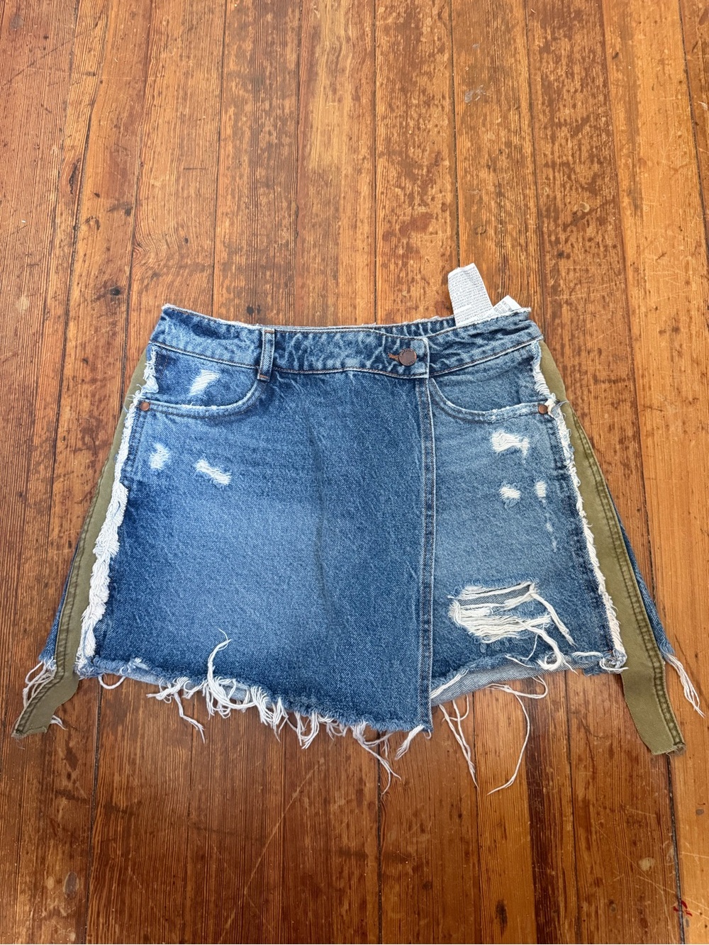 Zara denim skort